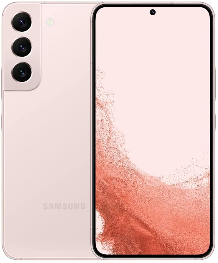 Samsung Galaxy S22 Smartphone, Factory Unlocked Android Phone, 128GB, 8K Camera and Video, Brightest Display, Long Battery Life, 4nm Fast Processor, US Version, Rose Gold